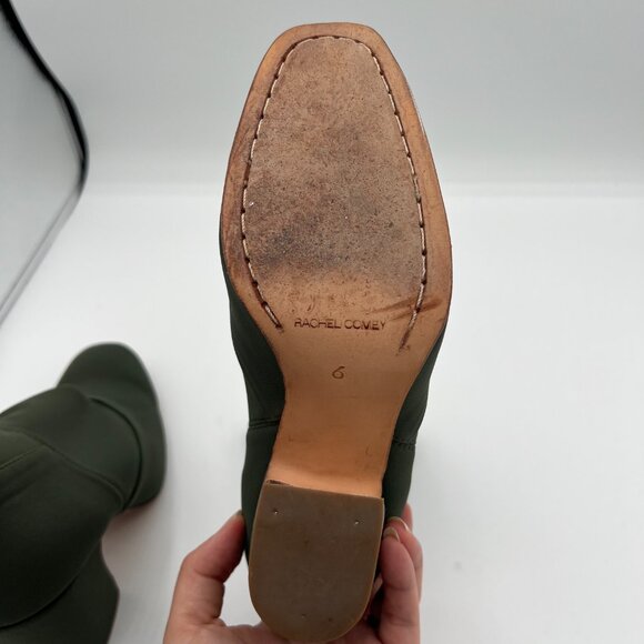 Rachel Comey Nylon Sock Boots – Dark Green, Size 6 - Picture 9 of 9
